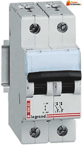 Legrand - 433679 2x20 Amper 6kA C Tipi Xg6 Otomatik Sigorta